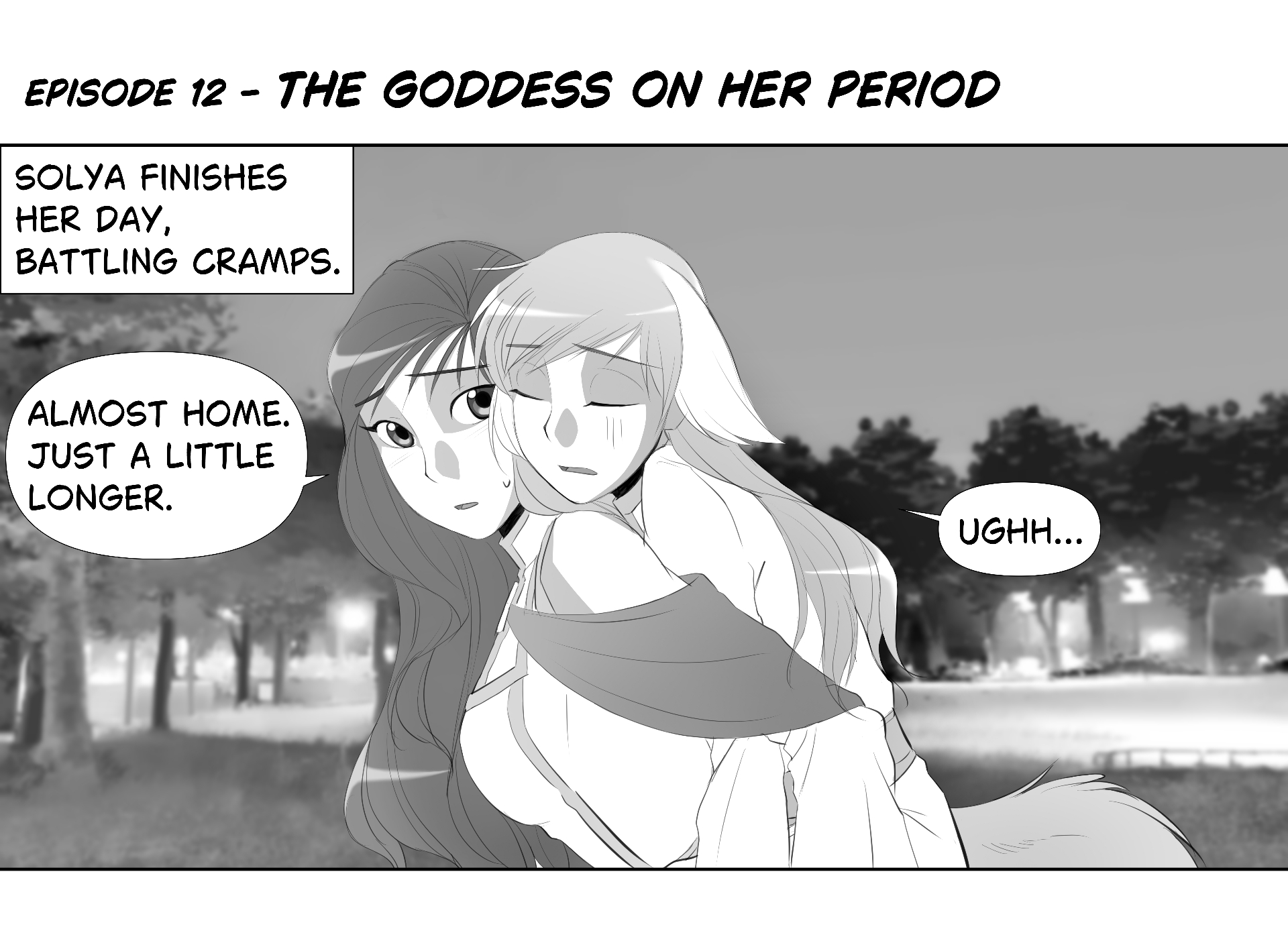 Episode 12 ??The Goddess on Her Period - Page 1